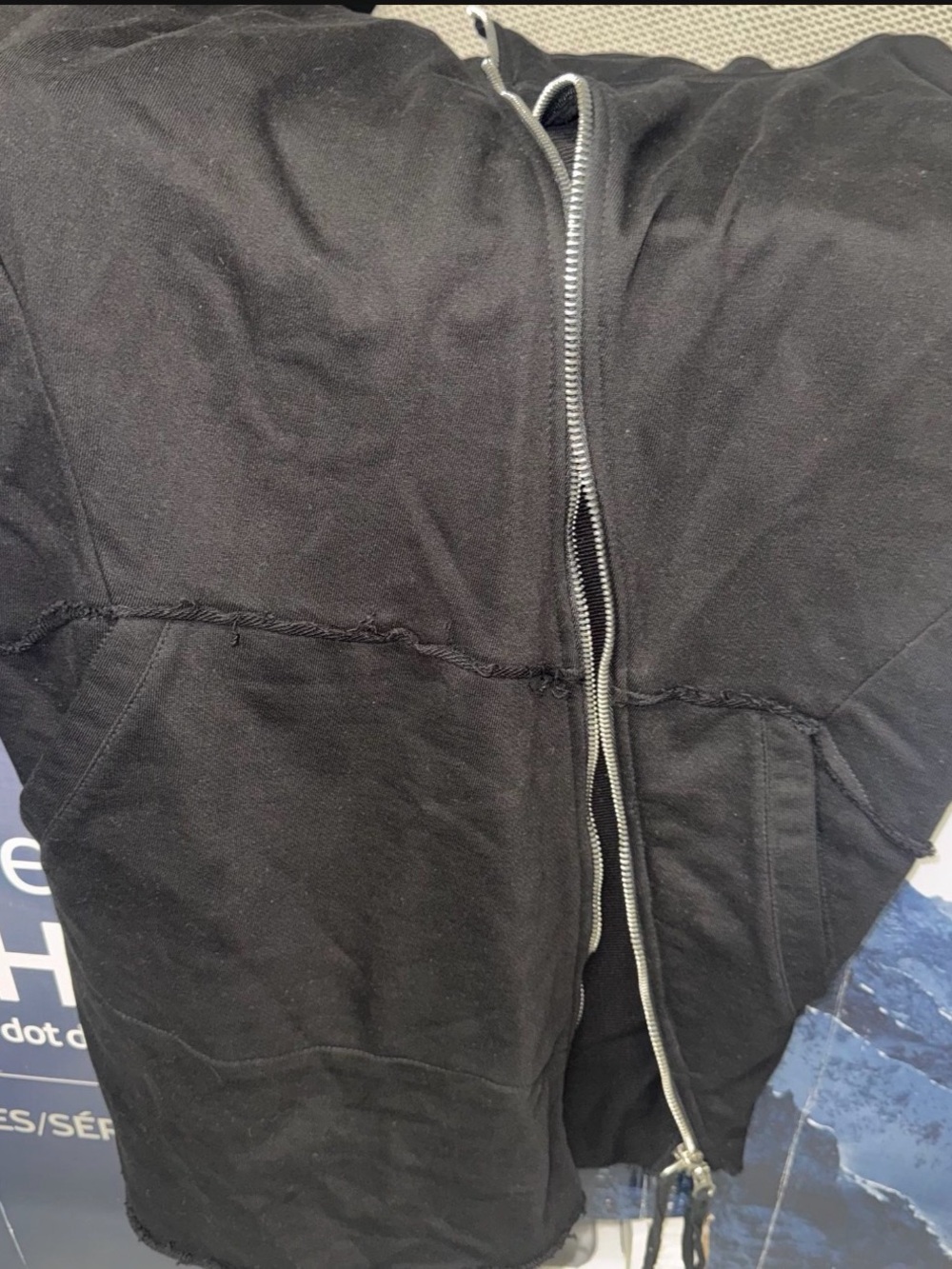Zara Black Zip-Up Jacket